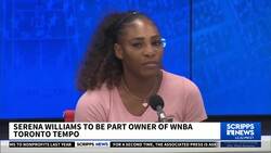 Serena Williams joins ownership group of new WNBA team in Toronto News Clip