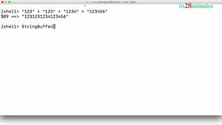 Java Programming for Complete Beginners - Java 16 - Step 07 - Java String Alternatives - StringBuffer and StringBuilder Instructional Video