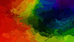 video animated splotch background dark rainbow colored Stock Footage