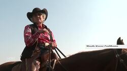 Widow of late Cochrane sculptor 'honoured' by rededication of iconic statue News Clip