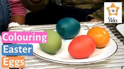 How to Dye Easter Eggs with Food Colouring Instructional Video