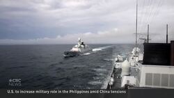 U.S. to increase military role in the Philippines amid China tensions News Clip