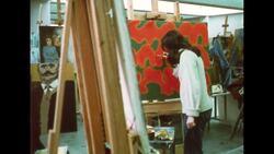 UNITED STATES 1960s: Close up of woman. Stock Footage