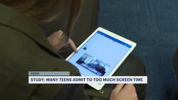 Many teens admit to too much screen time on their phones, study says News Clip