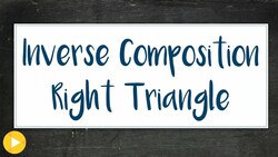 4g Example 3 (Composition of Inverse Trig with right Triangles) Instructional Video