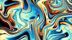 Moving random psychedelic wavy texture. Stock Footage
