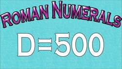 Roman Numerals | Learn about Roman Numerals Instructional Video