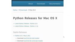 Python Bootcamp in a Day - Python Programming for Beginners - Installing Python on MacOS Instructional Video