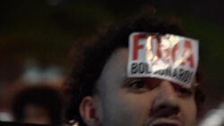 Protest in Sau Paolo over Bolsonaro education cuts News Clip