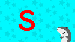 S Is For Shark - Upper Case Instructional Video