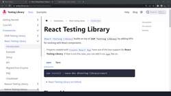 React JS Masterclass - Go From Zero To Job Ready - React Testing Library and Jest / 149 Instructional Video
