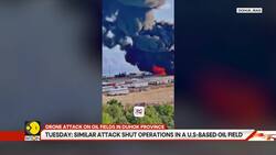 Three Iraqi oil fields attacked within a week | Drone attack on Duhok province News Clip