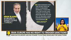 Iran rejects Europe’s sanctions deadline, warns against snapback measures News Clip