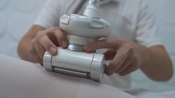 Beautiful girl in massage salon Stock Footage