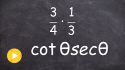 Multiply and simplify using trigonometric identities Instructional Video