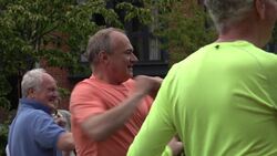 Ed Davey takes on Zumba while talking about bereavement payment plans News Clip