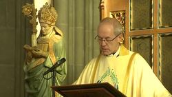 Archbishop of Canterbury Justin Welby speech at Christmas Day Sung Eucharist  Part 6. News Clip