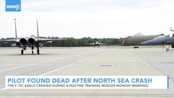 U.S. Fighter Jet Pilot Confirmed Dead After North Sea Crash News Clip