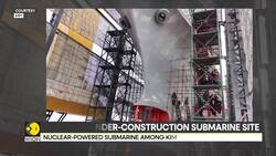 North Korea: Kim Jong Un visits under-construction submarine site News Clip