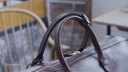 How a Leather Briefcase Is Made News Clip