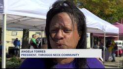 Northeast Bronx Community Farmer's Market in Throggs Neck aims to stamp out food insecurity News Clip