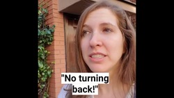 What does 'no turning back' mean in English? #shorts #learnenglish Instructional Video