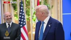 Trump is now speaking at a meeting of business leaders in Abu Dhabi News Clip