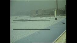 Guards at the Berlin Wall. Shots of city life in various locations Stock Footage