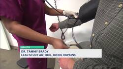 Arm position matters during blood pressure checks, John Hopkins study finds News Clip