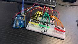3 x SN74HC595 Shift Register in Series w/Arduino Uno Instructional Video