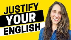 2061 - Justify Your English with Today's Famous Sayings Instructional Video