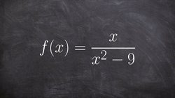 Determine the left and right hand limits using infinity of a function Instructional Video