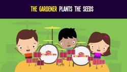 The Gardener Plants the Seeds Song for Kids | Gardening Songs for Children | The Kiboomers Instructional Video