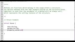 Rust Programming 2023 - A Comprehensive Course for Beginners - What Are Structs in Rust Instructional Video