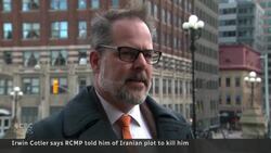 Irwin Cotler says RCMP told him Iran was plotting to kill him News Clip