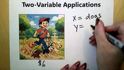 Two Variable Applications Instructional Video