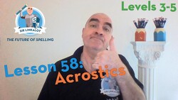 Lesson 58 - Acrostics (Levels 3-5) Instructional Video