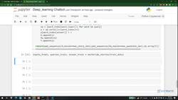 Advanced Chatbots with Deep Learning and Python - Vectorizing Train and Test Data Instructional Video