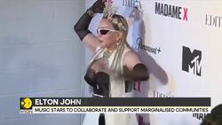Madonna and Elton John end decades-long feud News Clip
