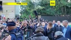 Former French President Sarkozy leaves prison News Clip