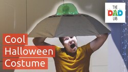 DIY Halloween: Abduction by Flying Saucer Costume Instructional Video