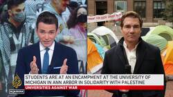 Campus encampments: Global solidarity rallies for Palestinians News Clip