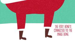 Shake Them Santa Claus Bones | Kids Christmas Songs | Santa Claus Song | The Kiboomers Instructional Video