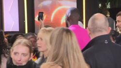 Stormzy at the Black Panther: Wakanda Forever premiere News Clip