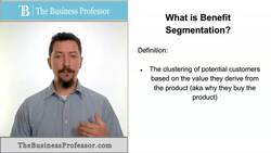 Benefit Segmentation Instructional Video
