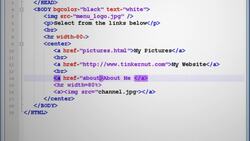 HTML Tutorial: Navigation Instructional Video