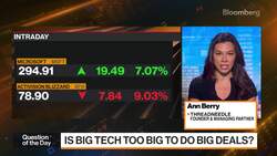 Is Big Tech Too Big to Do Big Deals? News Clip
