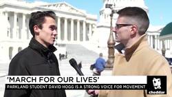 David Hogg on Preparing for #MarchForOurLives News Clip