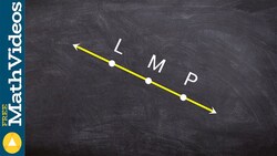 Naming the rays in a given figure Instructional Video