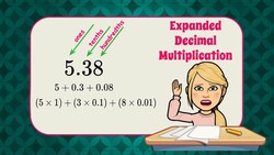 Expanded Decimal Multiplication Instructional Video